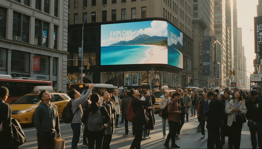 OOH for Destination Marketing: Promoting Tourism, Local Attractions, and Cultural Experiences