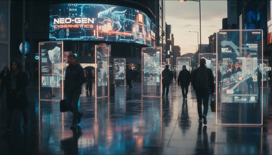 Emerging OOH Display Technologies: From Holograms to Flexible Screens