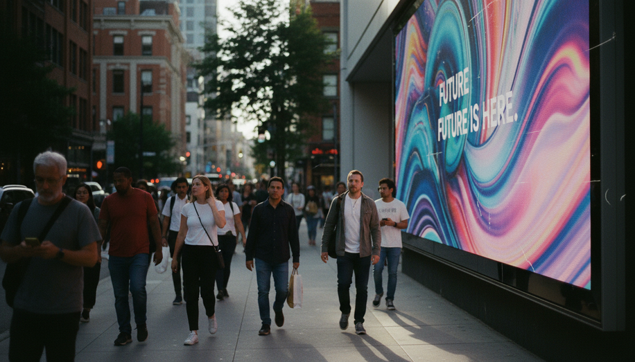 The Psychology of Scale: How Large-Format OOH Impacts Perception and Memory