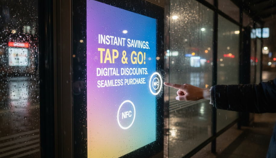 Interactive OOH: QR Codes & NFC Tags Bridge Analog-Digital Divide for Enhanced Engagement