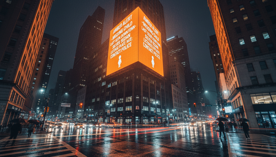 Digital Billboards: Beyond Ads, A Public Safety Lifeline for Emergency Broadcasts