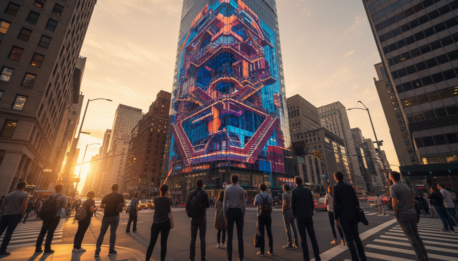 How Optical Illusions Transform OOH Advertising