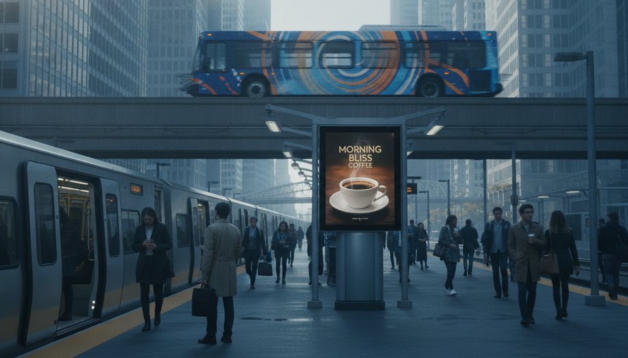 Maximizing Engagement: The Power of Transit Out-of-Home Advertising in Urban Commutes