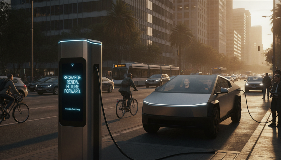 Top EV Charging Station DOOH Networks for Sustainable Advertising